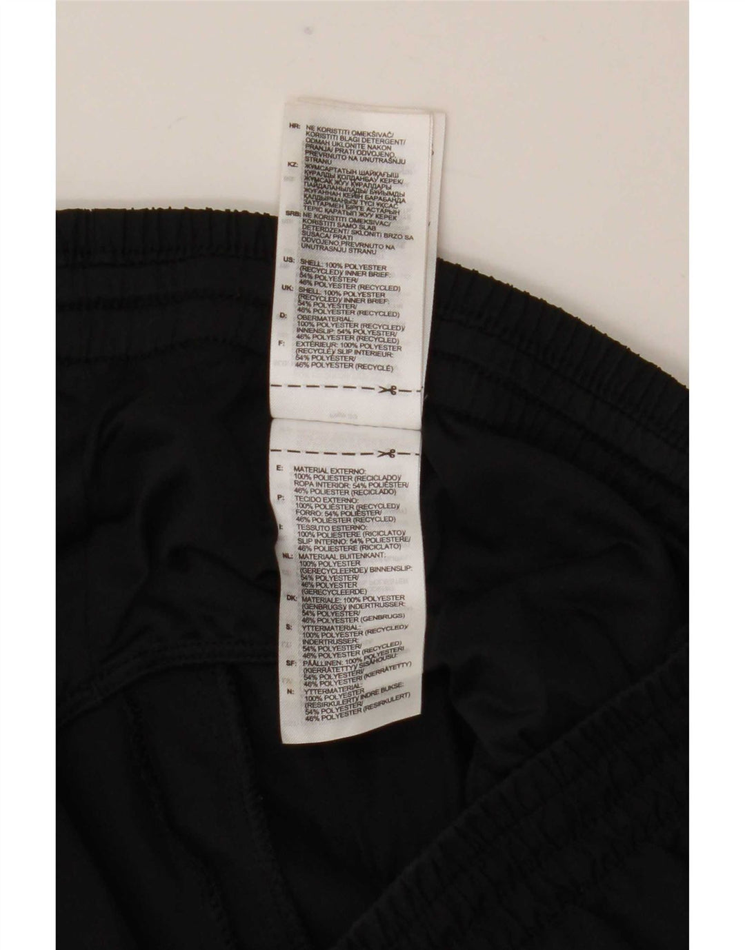 Pantaloncini sportivi Adidas Aeroready Graphic da uomo in poliestere nero medio