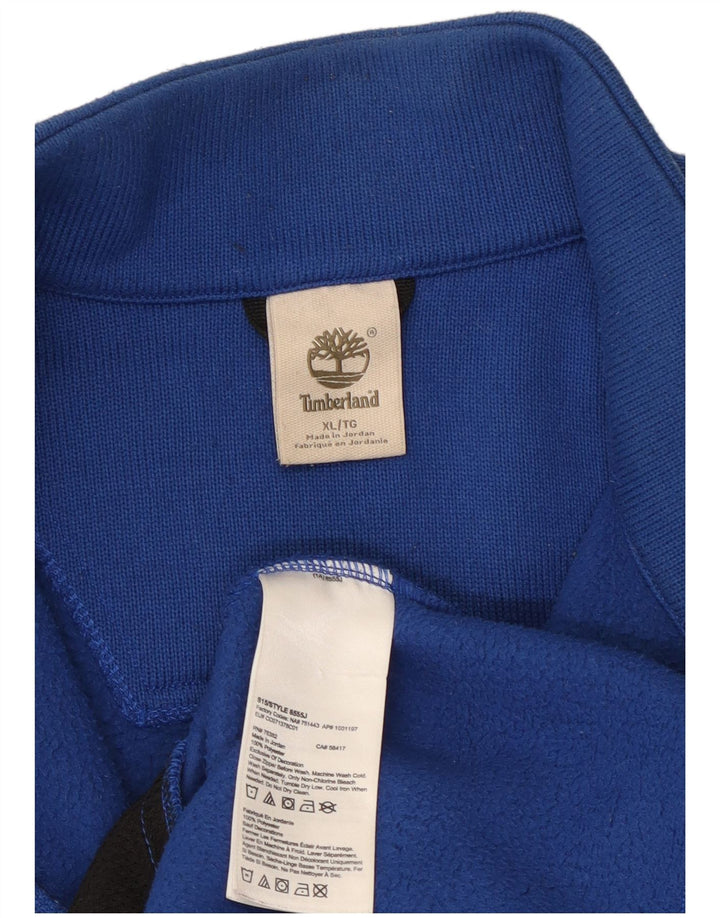 Giacca da tuta da uomo TIMBERLAND XL blu poliestere