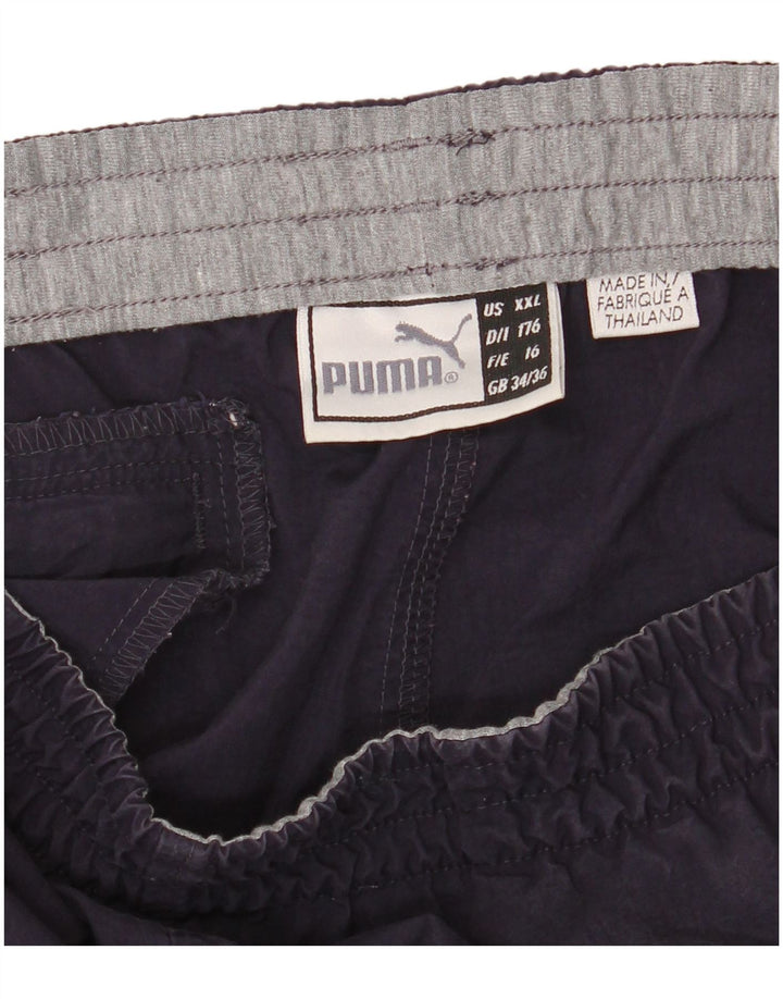 Pantaloni della tuta da uomo Puma 2XL Blu Navy