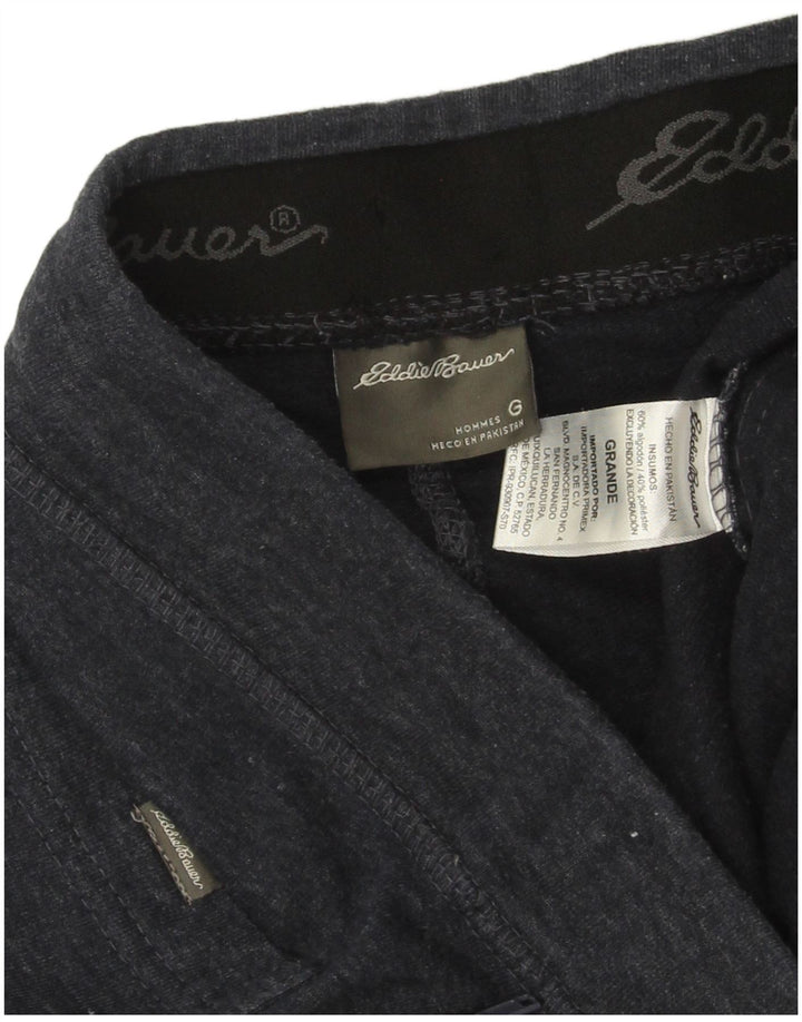 Pantaloncini sportivi da uomo Eddie Bauer di grandi dimensioni in cotone blu navy