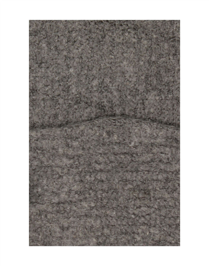 Maglione maglione girocollo corto da donna Marks & Spencer UK 14 grande grigio