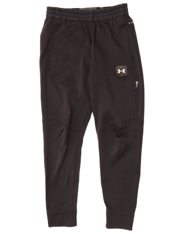 Under Armour Mens Tracksuit Trousers Joggers Medium Black Polyester