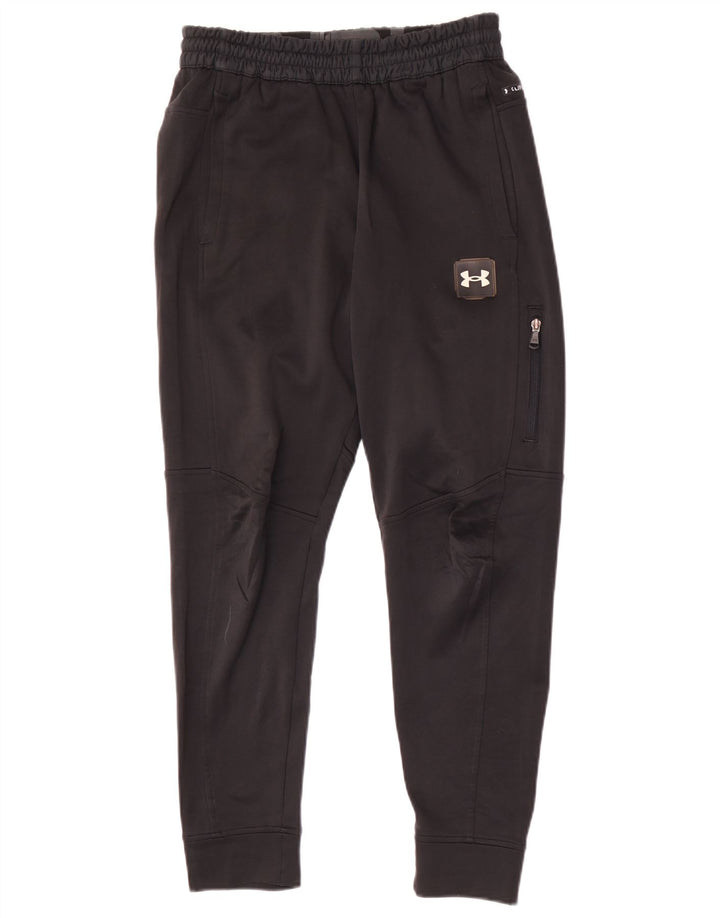 Pantaloni da tuta da uomo Under Armour da jogging medio poliestere nero
