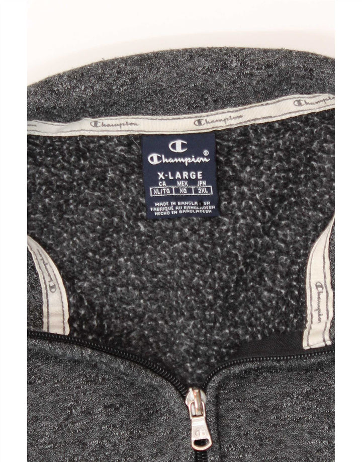 Giacca da tuta da uomo Champion XL grigia chiazzata