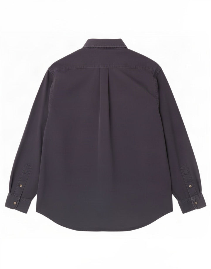 Camicia da uomo Marlboro Classics 2XL cotone blu navy