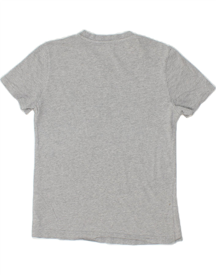 ADIDAS Womens T-Shirt Top UK 12/14 Medium Grey Cotton Vintage Adidas and Second-Hand Adidas from Messina Hembry 