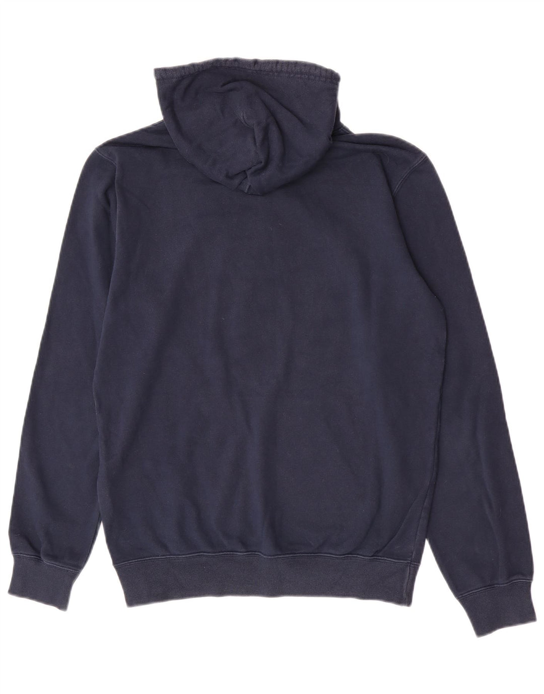 Felpa con cappuccio grafica da uomo Champion, cotone medio blu navy