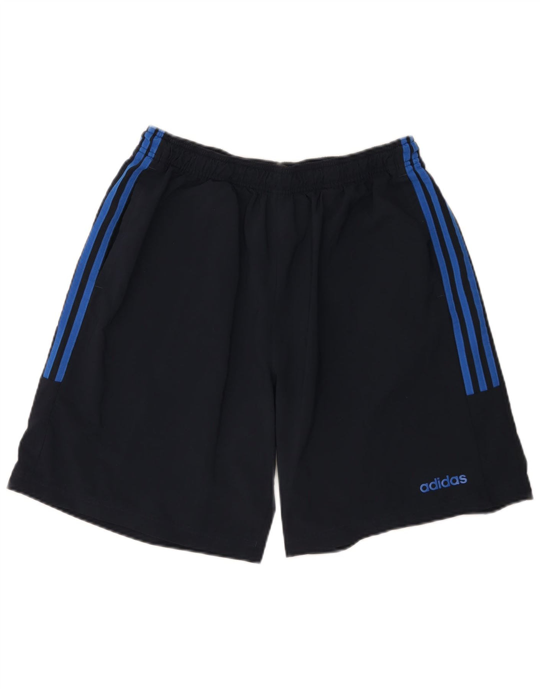Pantaloncini sportivi da uomo Adidas XL blu navy in poliestere