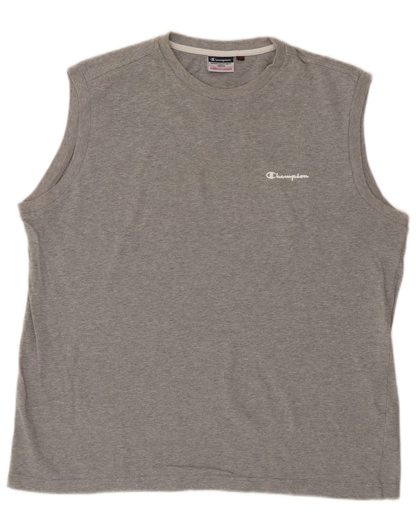 Canotta da donna Champion UK 20 2XL Cotone chiazzato grigio