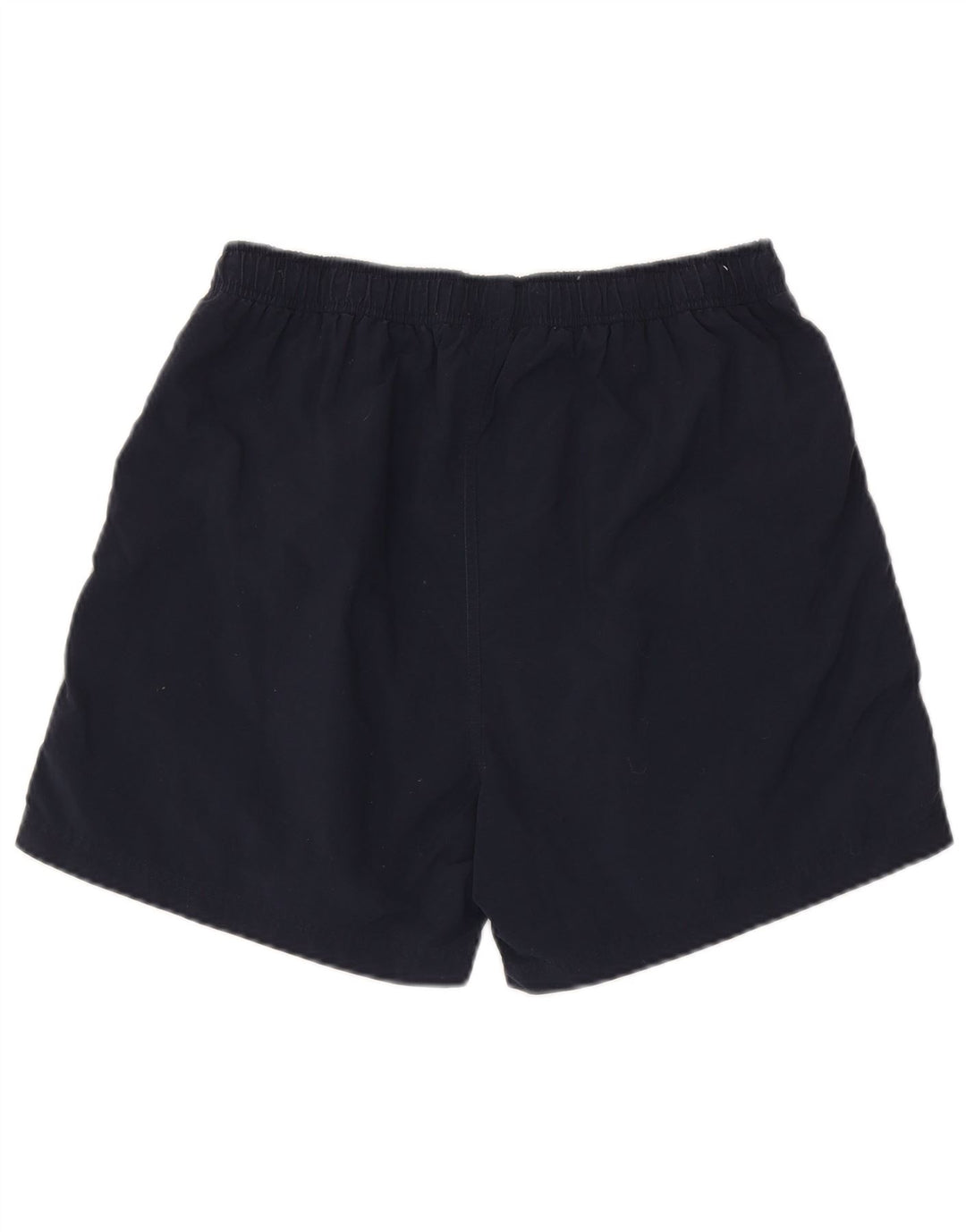 Pantaloncini sportivi da uomo Asics medi in nylon color block blu navy