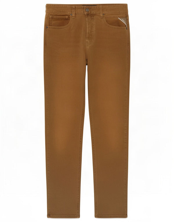 Replay Jeans slim da uomo W30 L30 in cotone marrone
