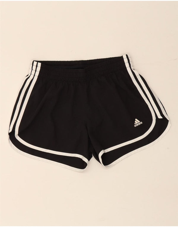 Pantaloncini sportivi ADIDAS da donna UK 10 piccoli poliestere nero