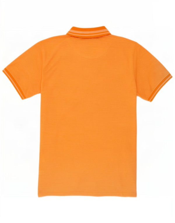 Lyle & Scott Mens Polo Shirt 2XL Orange Cotton