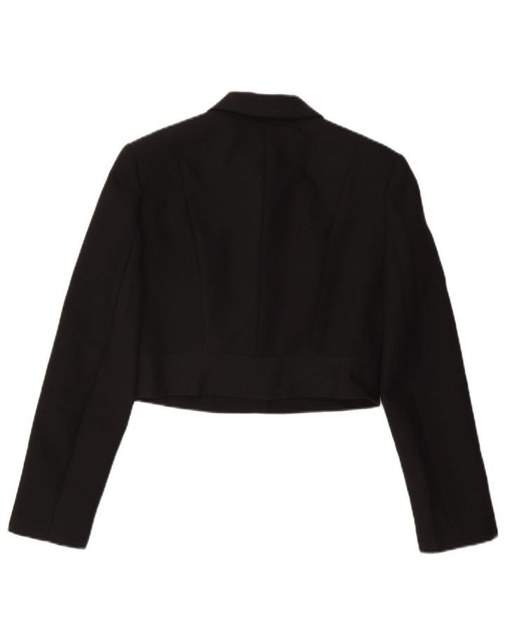Giacca Bolero Donna VINTAGE IT 42 Viscosa Media Nera