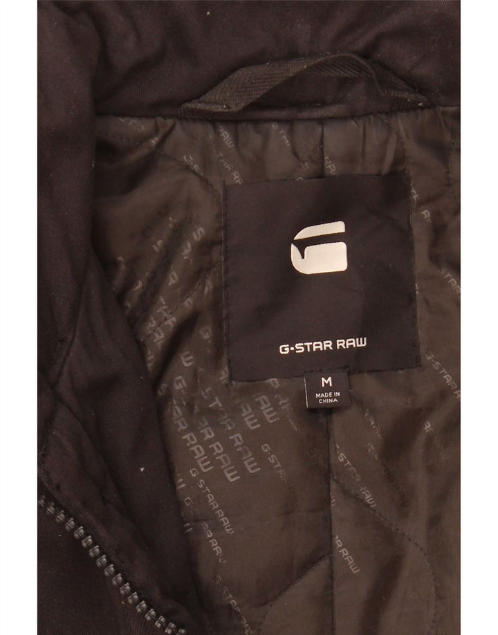 Cappotto da uomo G-Star UK 38 Poliestere nero medio