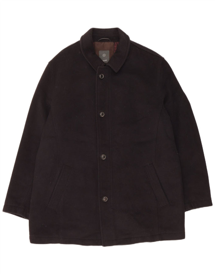 Soprabito da uomo Bugatti UK 42 XL lana nera