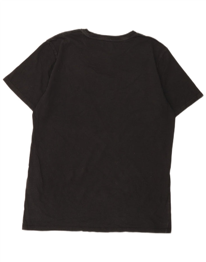 T-shirt grafica da uomo Levi's Top grande in cotone nero