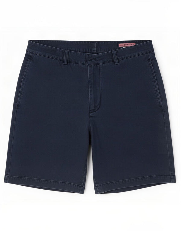 Pantaloncini chino da uomo Vineyard Vines medi W32 in cotone blu navy