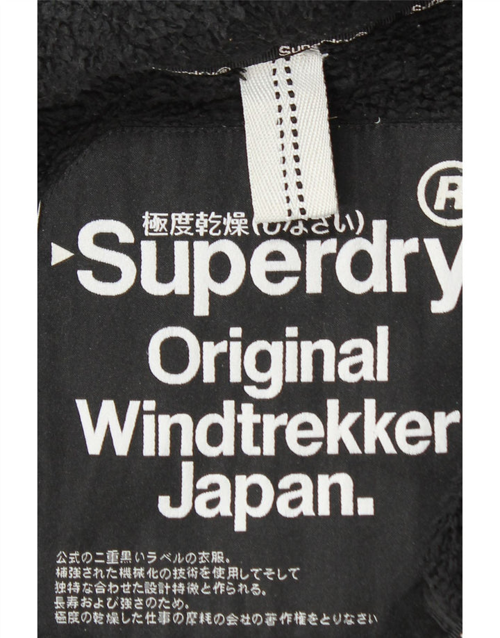Giacca a vento Windtrekker da uomo SUPERDRY UK 46 3XL Poliestere nero