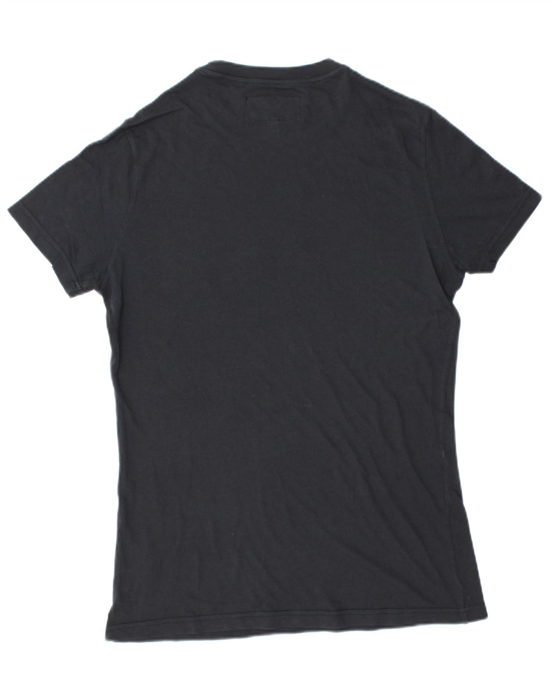 ARMANI JEANS T-shirt grafica da uomo Top grande in cotone nero