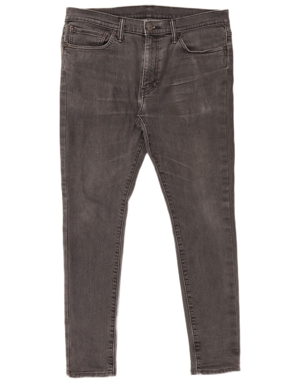 Levi's Mens 511 Slim Jeans W36 L32 Grey Cotton
