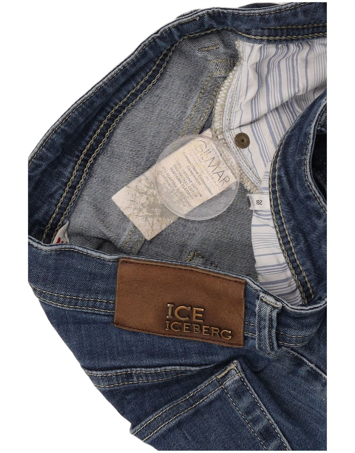 Jeans slim da donna Iceberg W28 L28 cotone blu