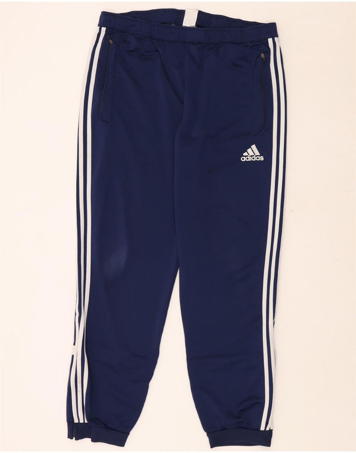 Pantaloni da tuta da uomo ADIDAS Joggers XL poliestere blu navy
