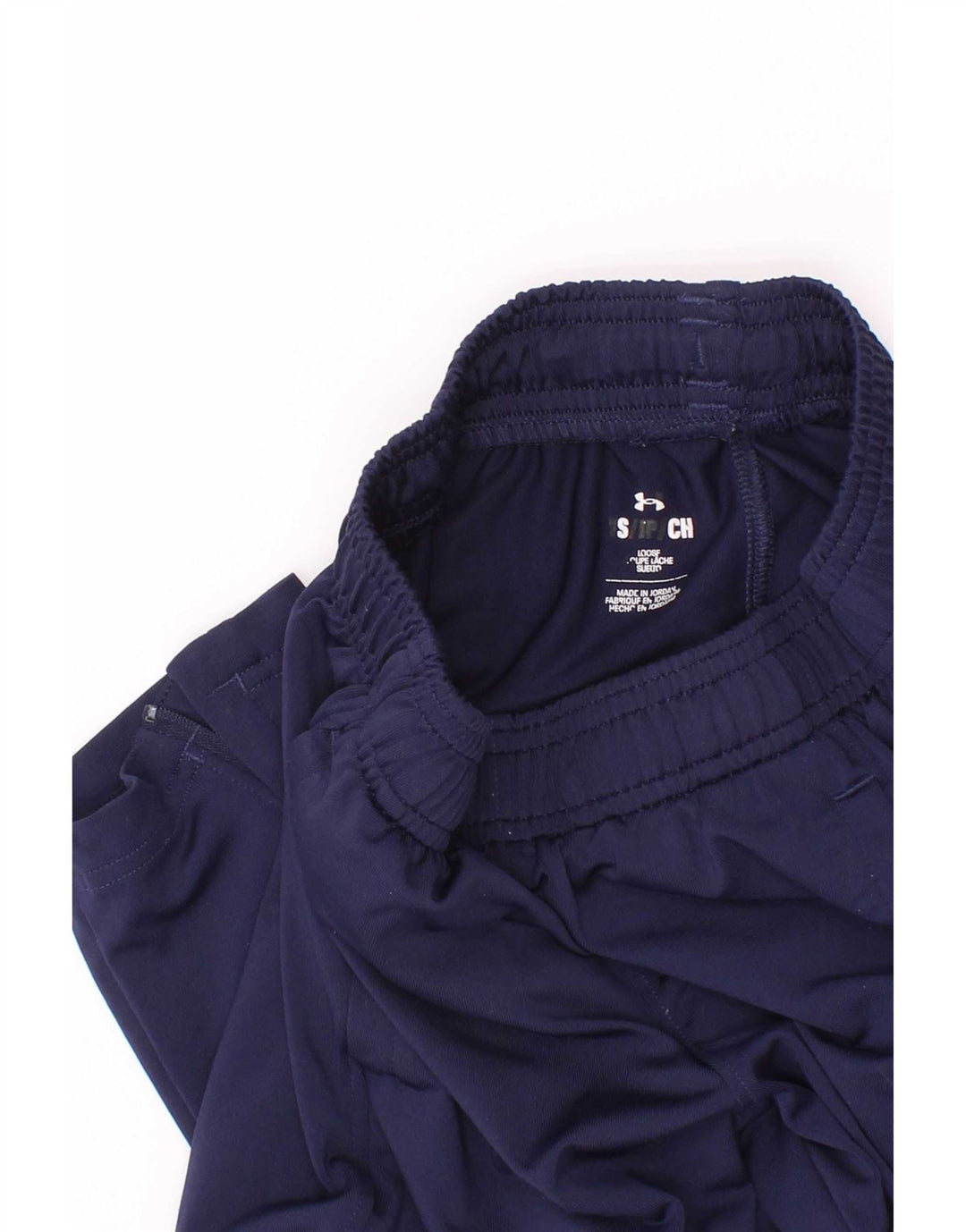 Pantaloni da tuta da ragazzo Under Armour 7-8 anni Small Blu Navy Colourblock
