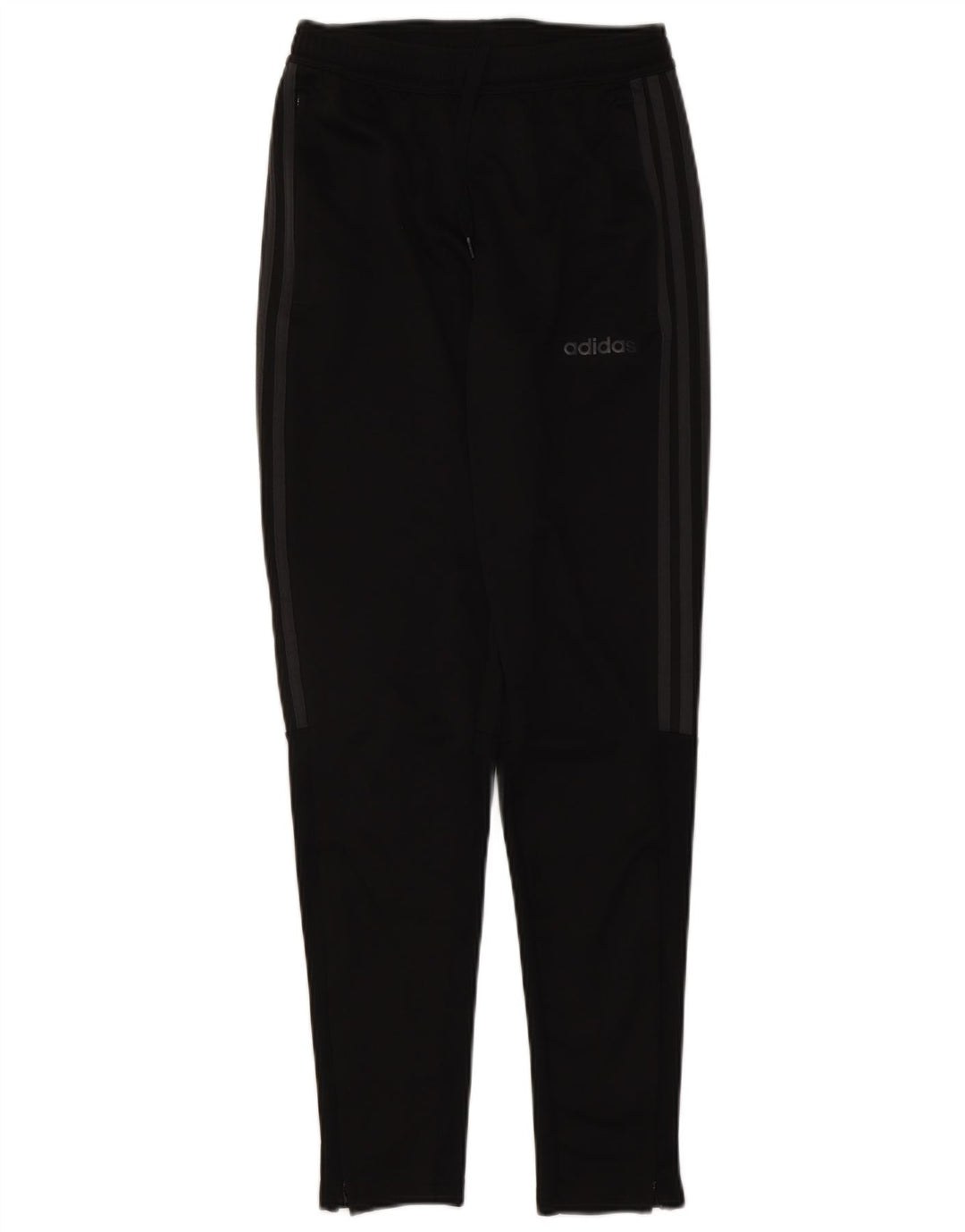 Pantaloni da tuta Adidas Climalite da uomo piccoli in poliestere nero