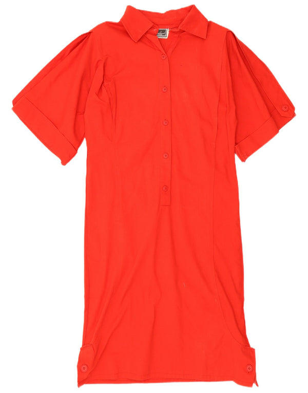 Abito a trapezio da donna Luisa Spagnoli UK 14 grande rosso