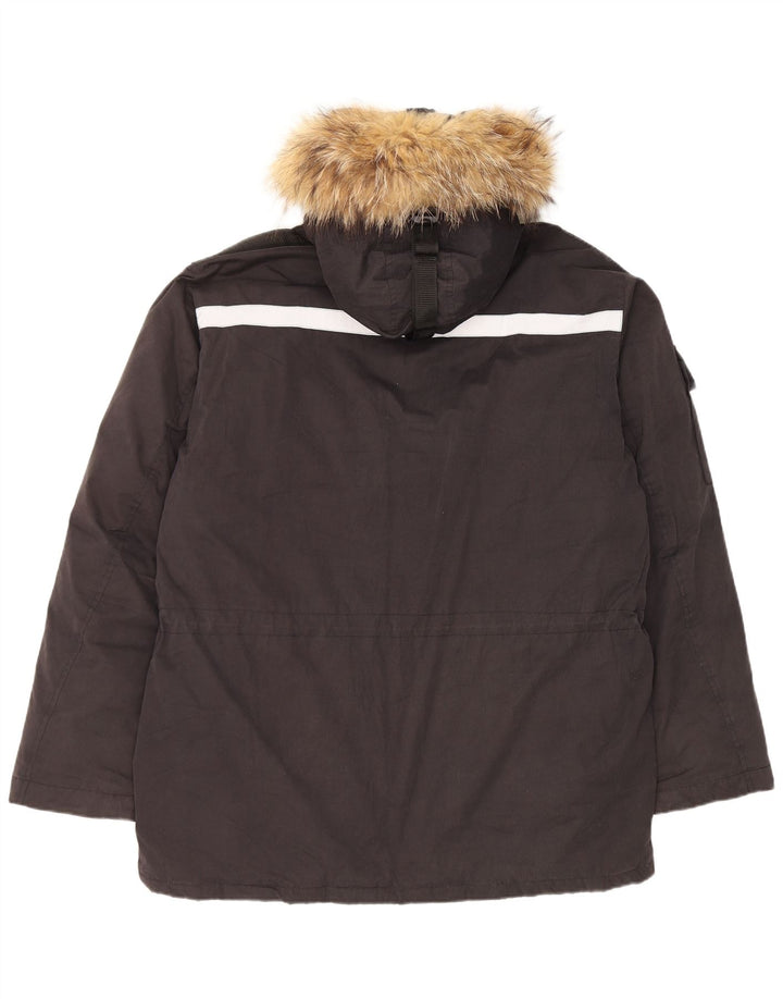Giacca imbottita con cappuccio da uomo Dolomite UK 42 XL nylon nero