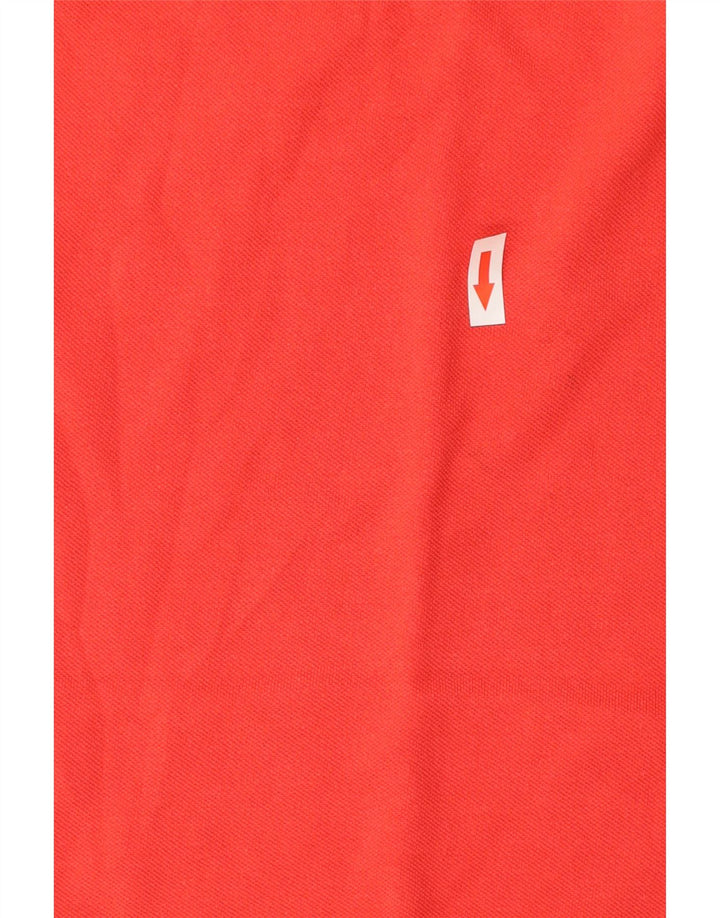 Polo Uomo Kappa Large Arancione In Cotone