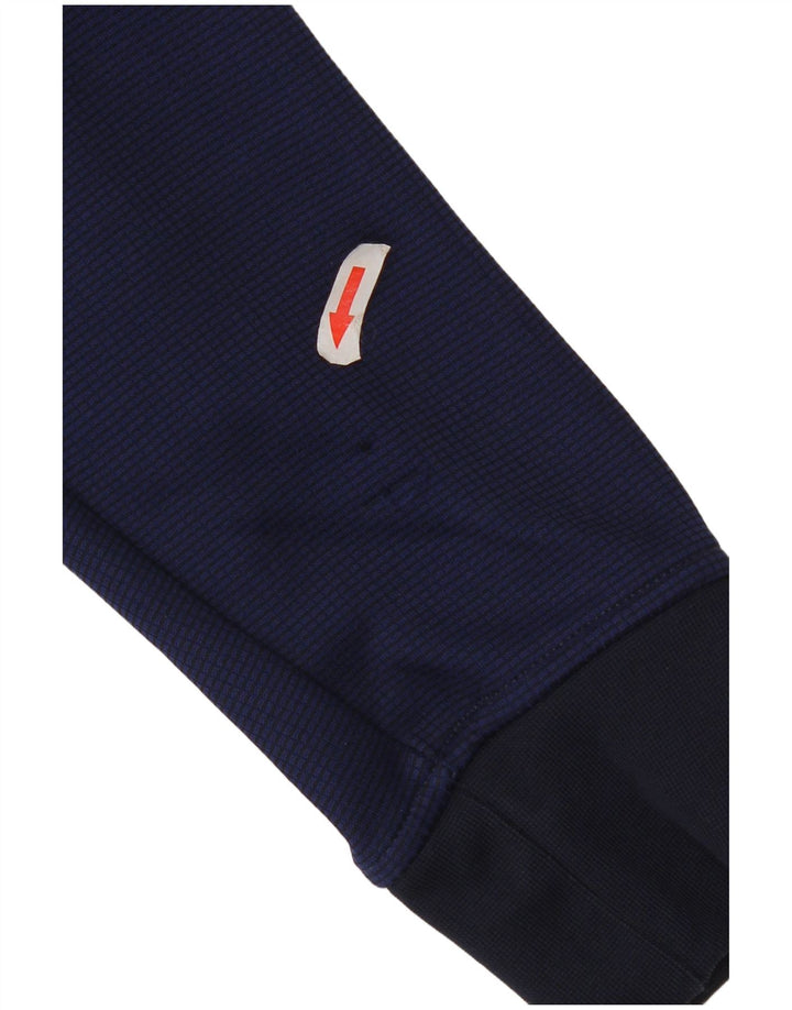 Maglione con cappuccio da uomo Jack & Jones in poliestere blu medio