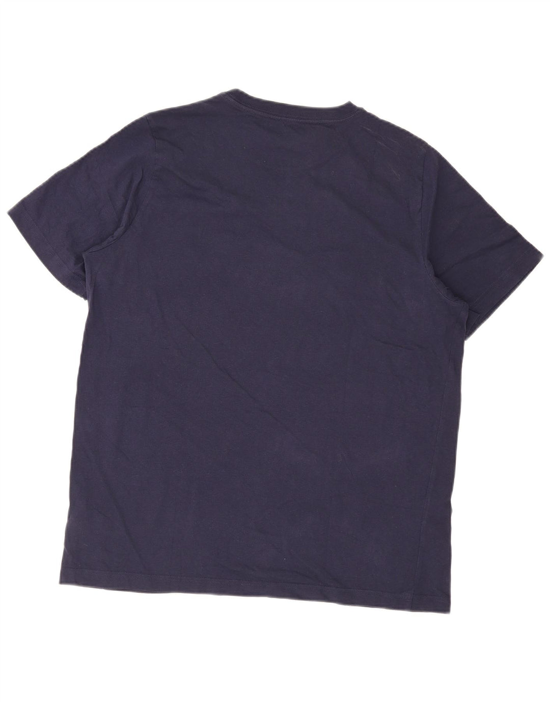 T-shirt grafica da uomo Puma Top Large in cotone blu navy