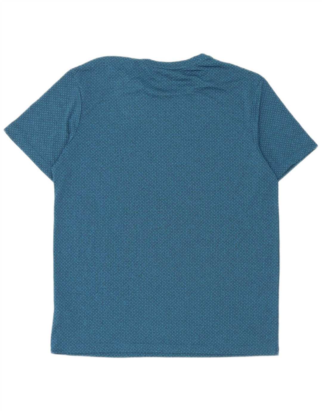 T-shirt da uomo Fila Top in poliestere maculato blu medio