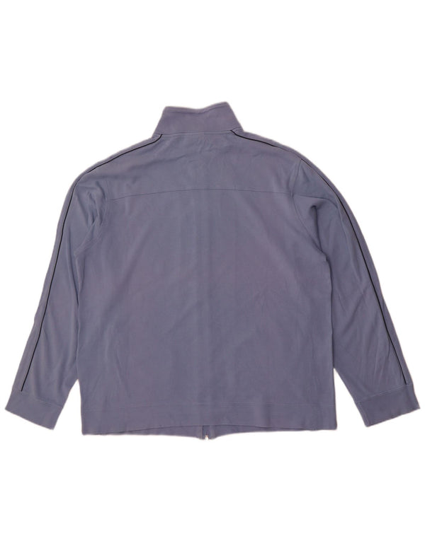 Champion Mens Tracksuit Top Jacket XL Blue Cotton