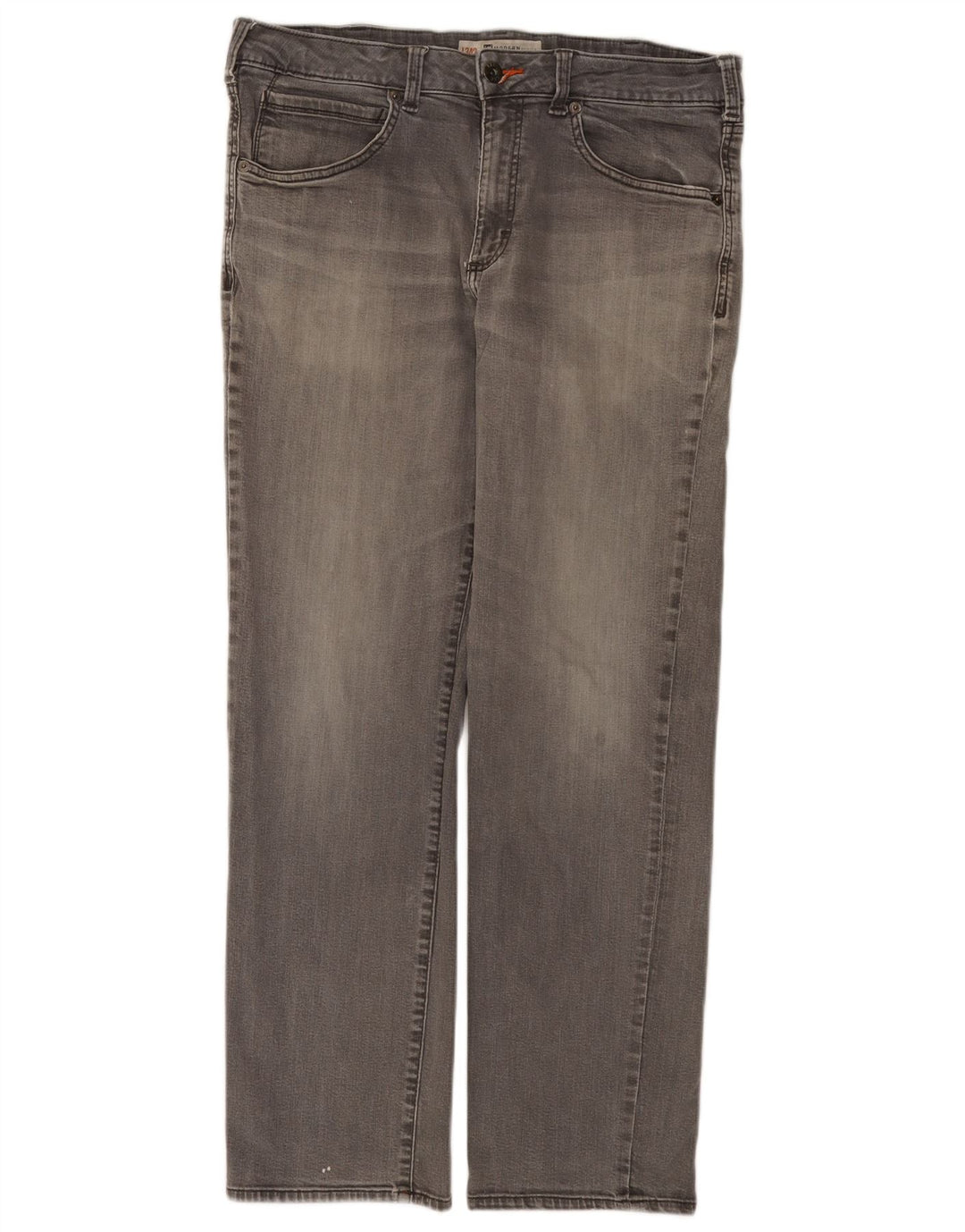 Jeans dritti da uomo Lee Modern Series W36 L32 in cotone grigio