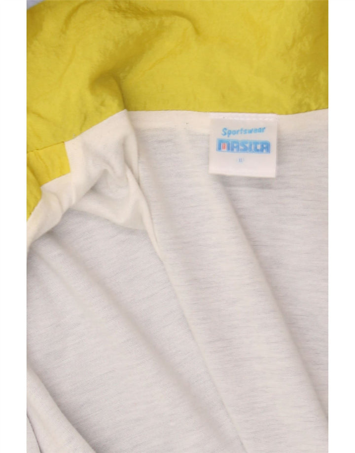 Giacca da ginnastica da uomo Masita XL blu in poliammide color block