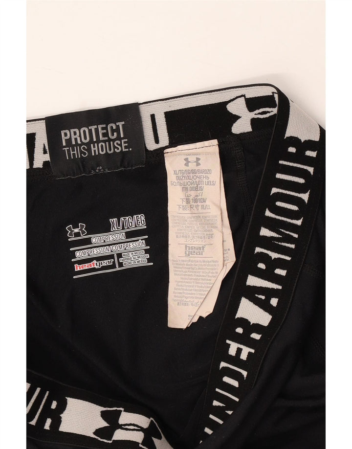 Leggings grafici UNDER ARMOUR da donna Heat Gear UK 18 XL Black Colourblock