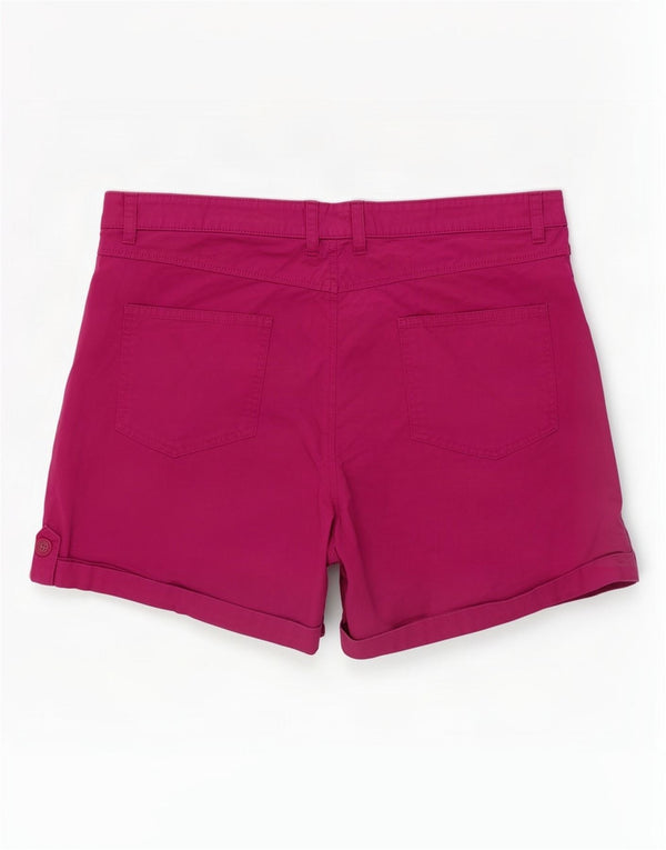 Pantaloncini chino da donna Mountain Warehouse UK 18 XL W38 cotone rosa
