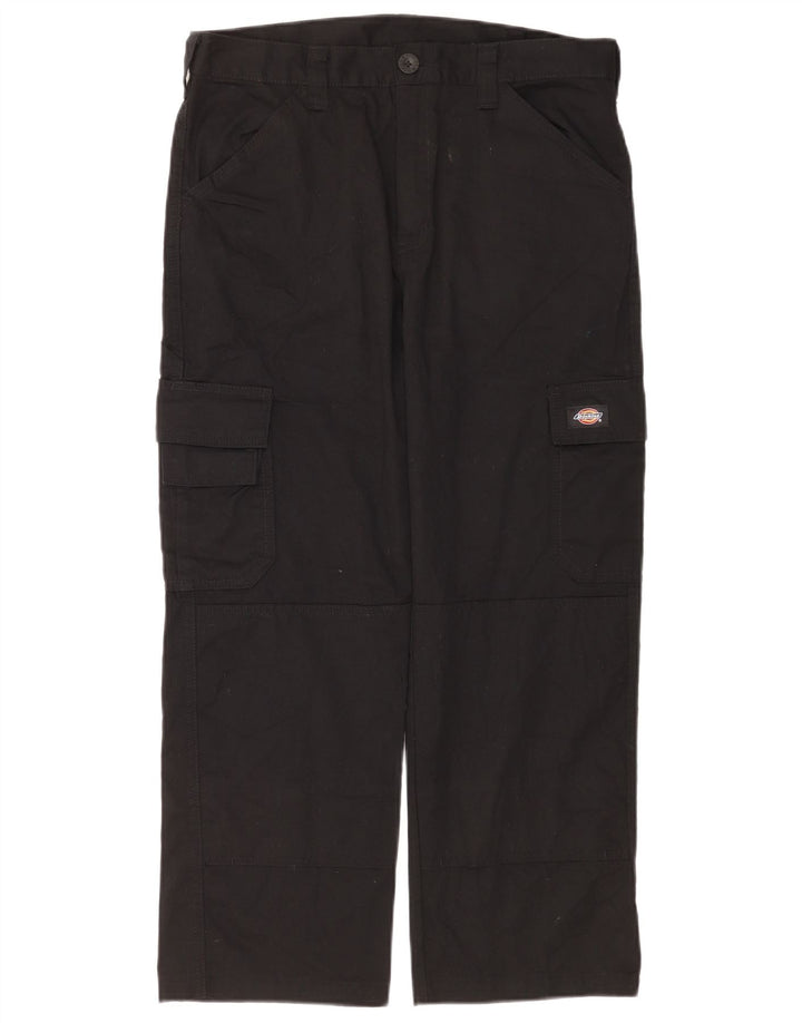 Pantaloni cargo dritti da uomo Dickies W32 L26 poliestere nero