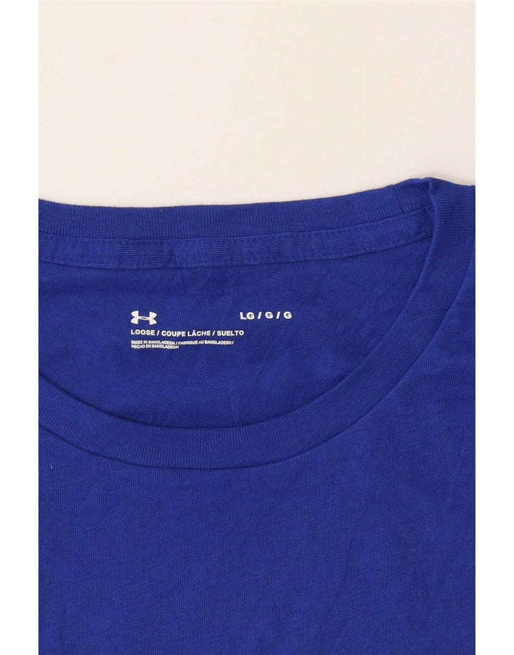 Maglietta da uomo Under Armour Top grande blu