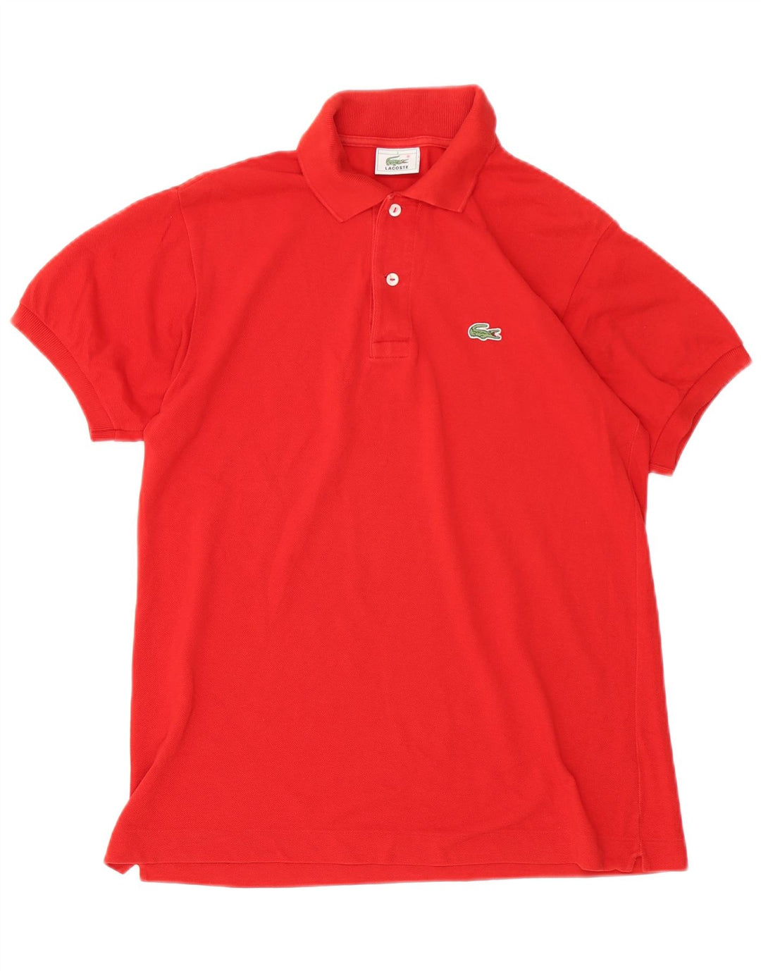 Polo da uomo Lacoste taglia 3 piccola in cotone rosso