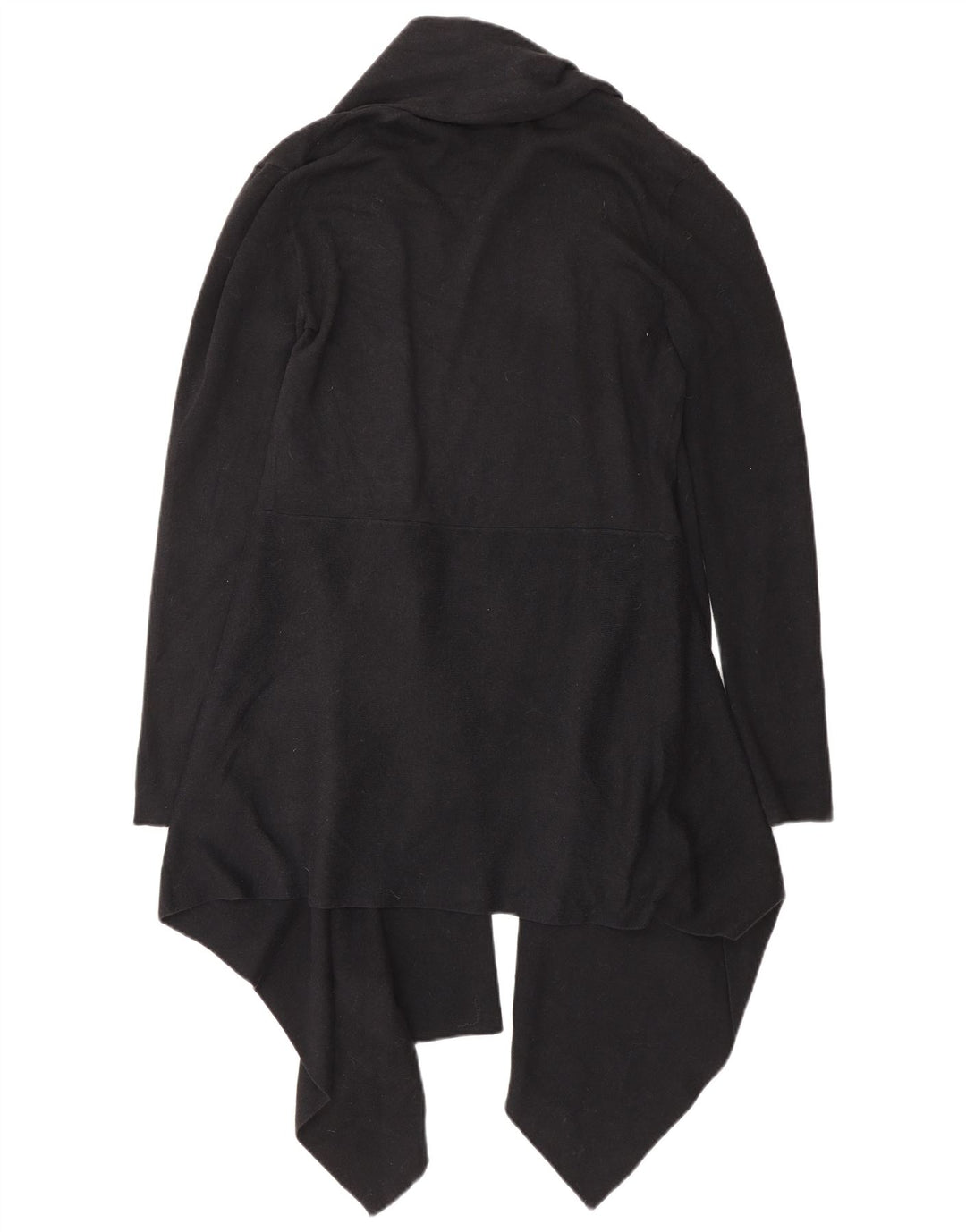 Maglione cardigan aperto lungo da donna Phase Eight UK 14 Cotone nero medio