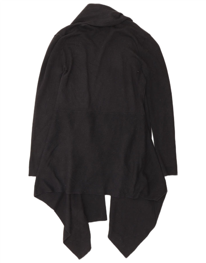 Maglione cardigan aperto lungo da donna Phase Eight UK 14 Cotone nero medio
