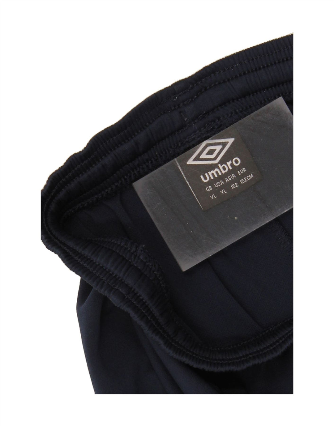 UMBRO Boys Sport Shorts 11-12 Years Large Navy Blue Vintage Umbro and Second-Hand Umbro from Messina Hembry 