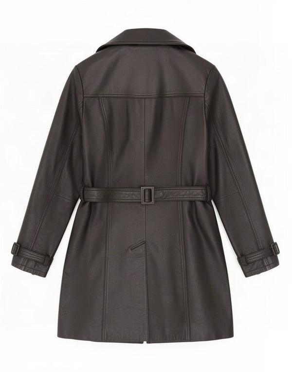 Cappotto In Pelle Donna Conbipel IT 48 XL Nero