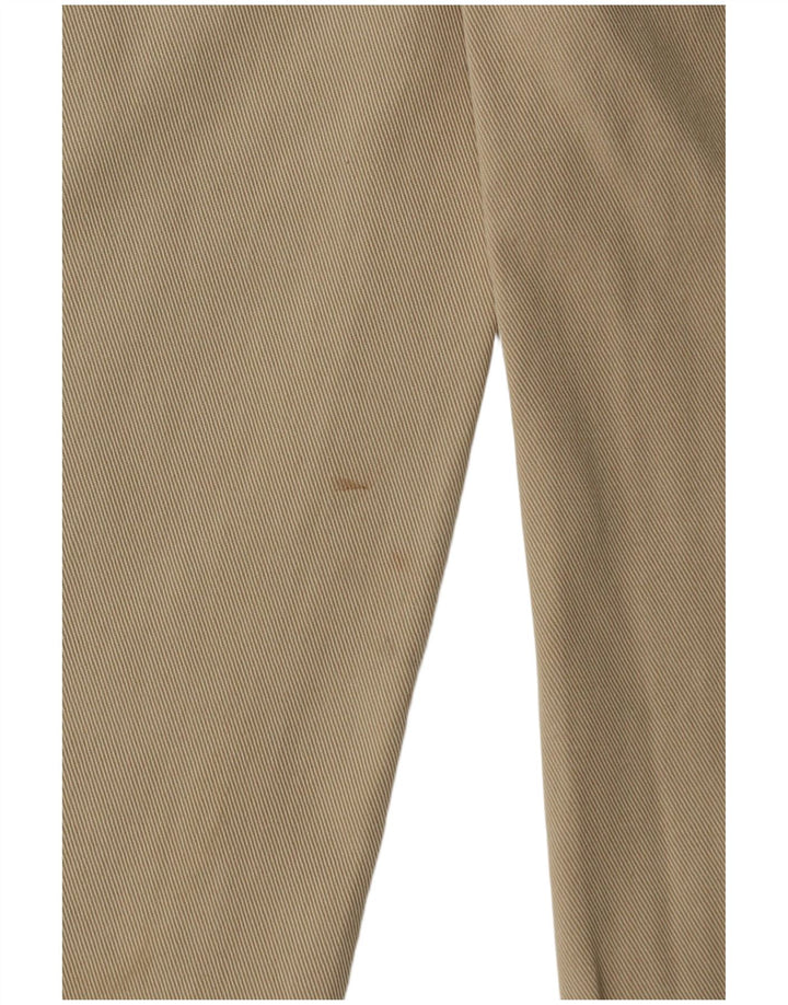 POLO RALPH LAUREN Pantaloni chino dritti da uomo W35 L30 Cotone Beige