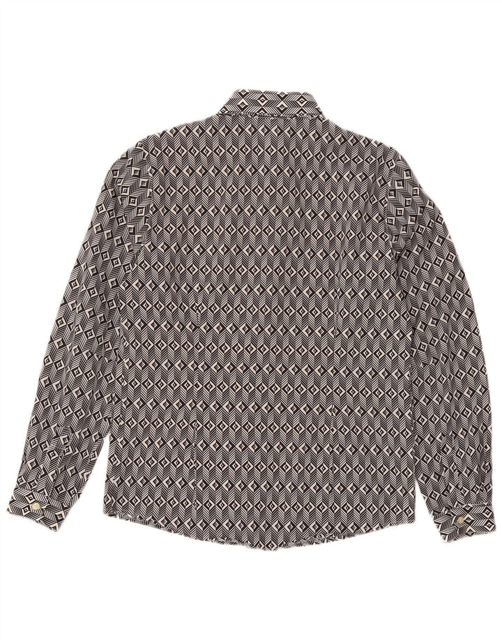 Maglia Uomo ALTATENSIONE Media Nera Geometrica