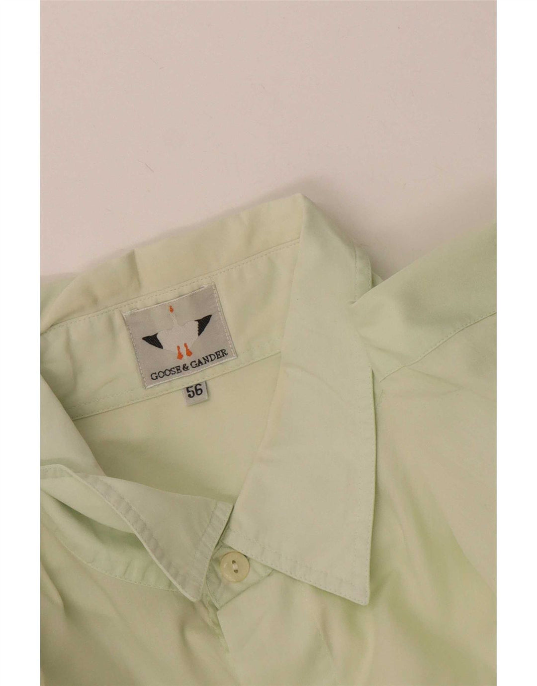 Camicia a maniche corte da uomo Goose & Gander IT 56 XL Verde